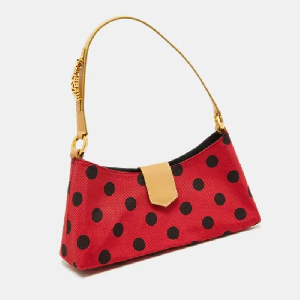 Moschino Pre-Owned Pre-owned Canvas handbags Red Dames