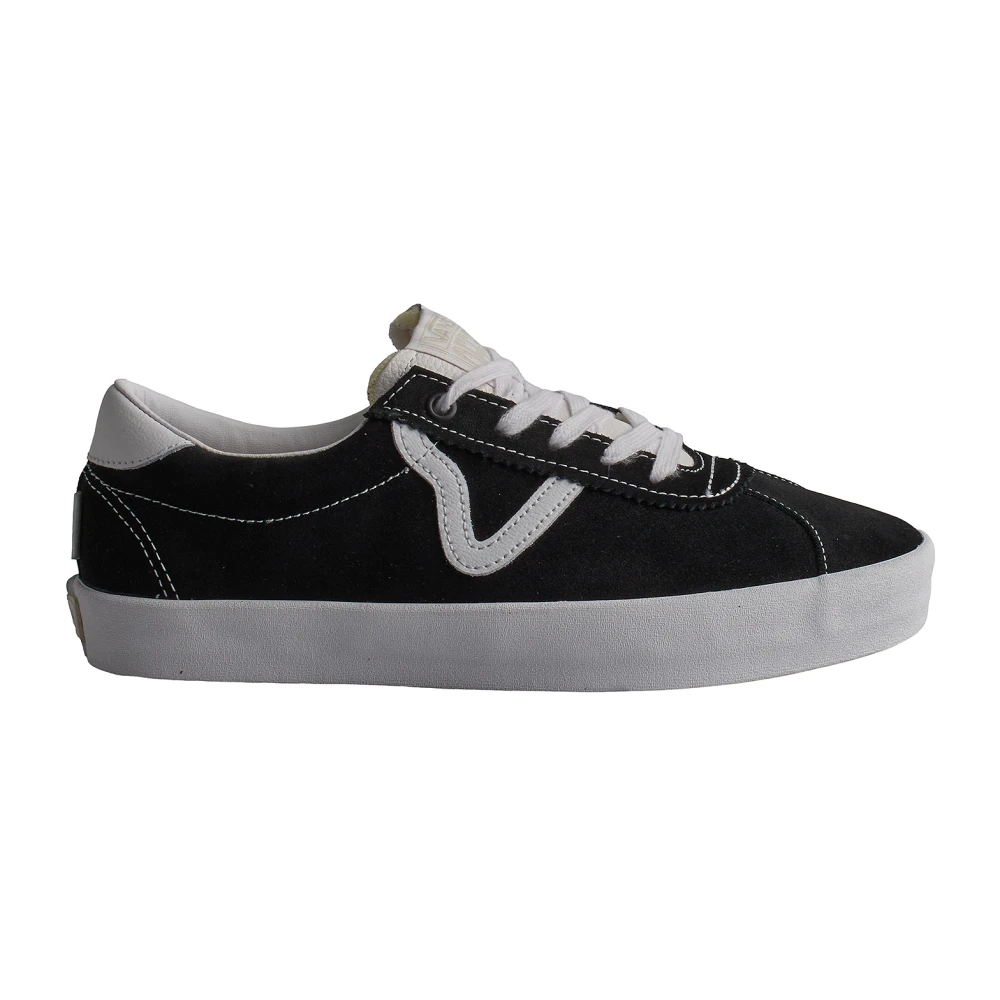 Vans Men's Black Retro Skate Low-Top Sneakers