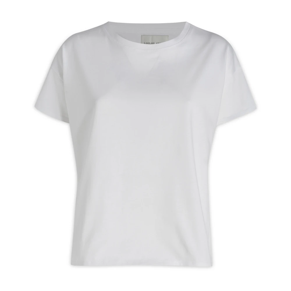 Loulou Studio Klassiek T-Shirt White Dames