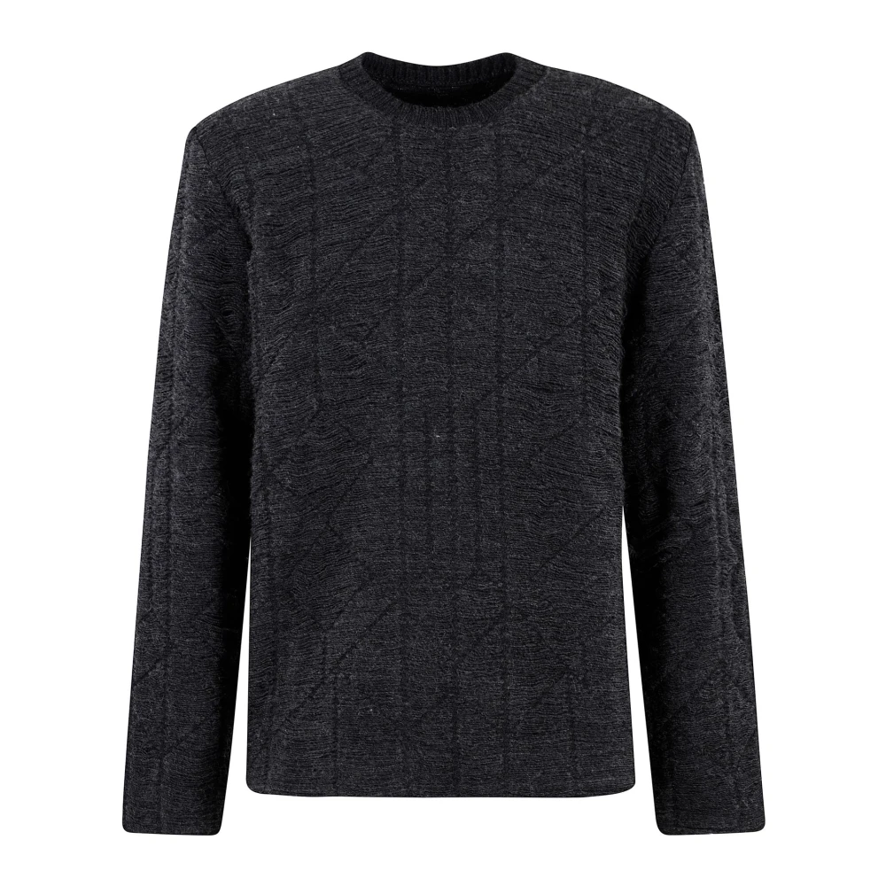 MM6 Maison Margiela Klassieke Crewneck Sweater Black Heren