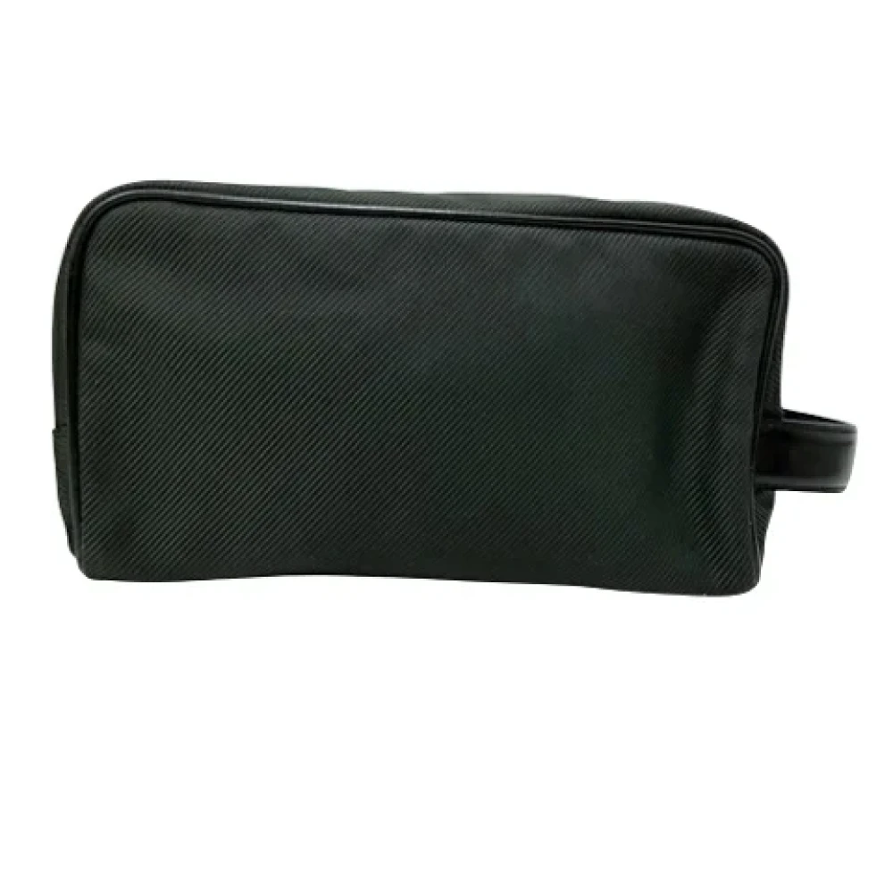 Louis Vuitton Vintage Pre-owned Canvas clutches Black Dames