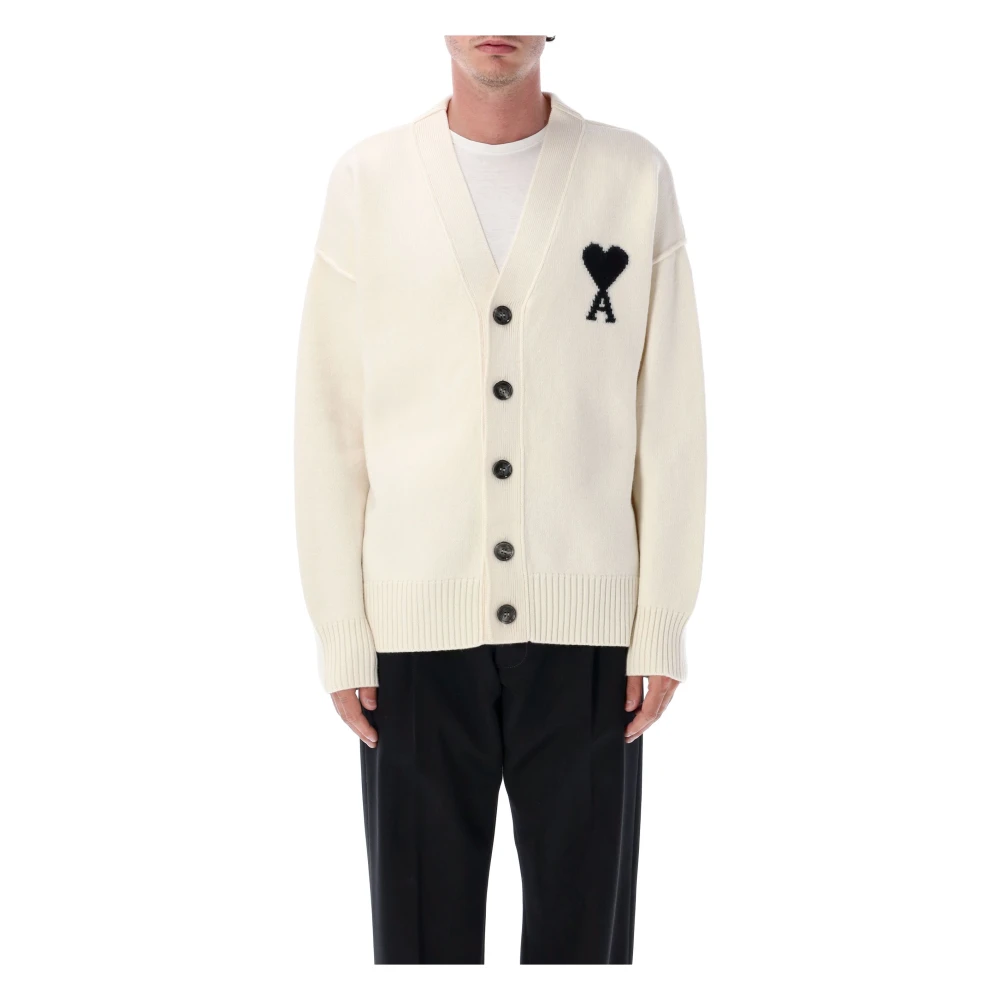 Knitwear > Cardigans - - Ami Paris - Modalova