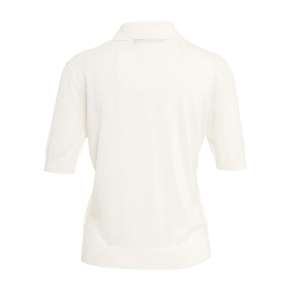Kaos Knitwear White Dames