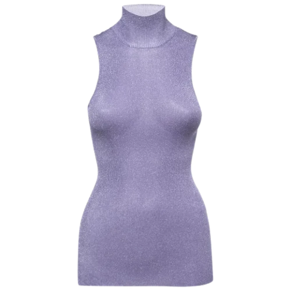Missoni Pre-owned Knit tops Purple Dames