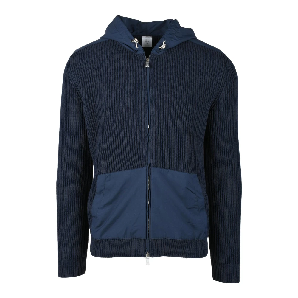 Eleventy Vest Blue Heren