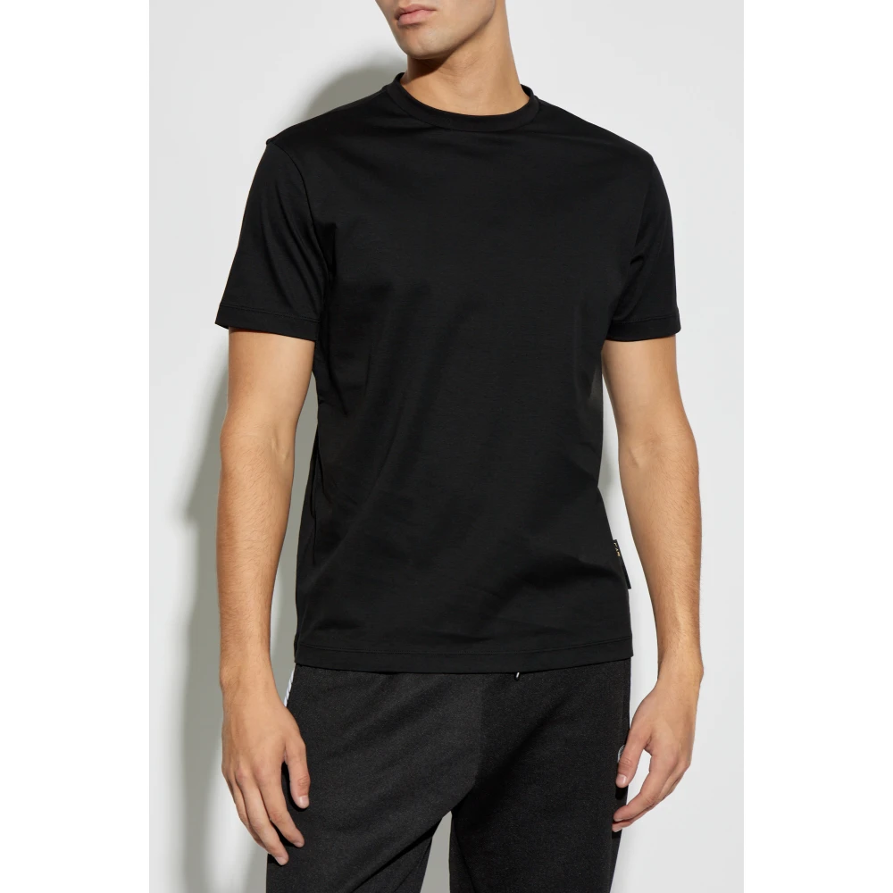 Emporio Armani EA7 Katoenen T-shirt Black Heren