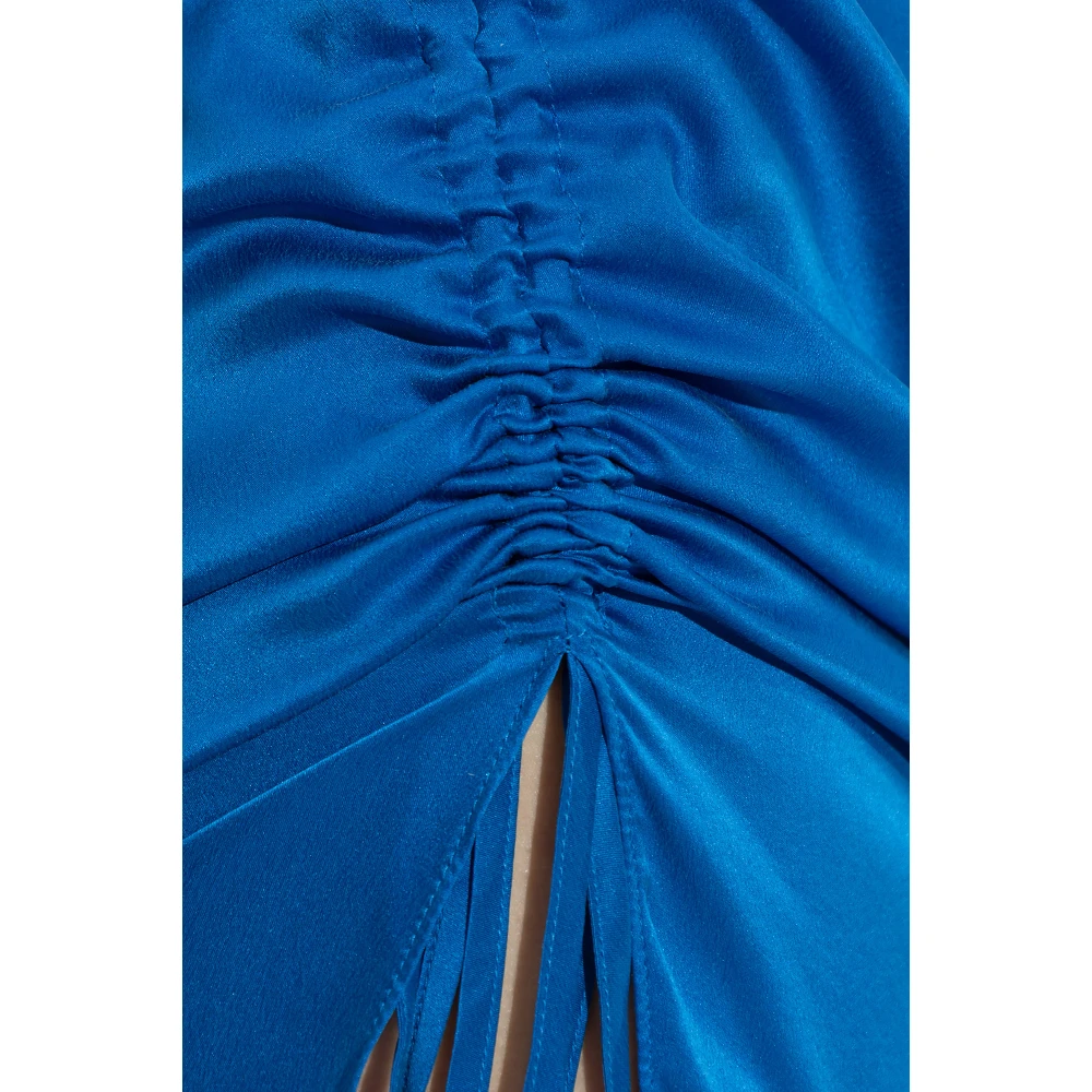 Samsøe Elvira Jurk Blue Dames