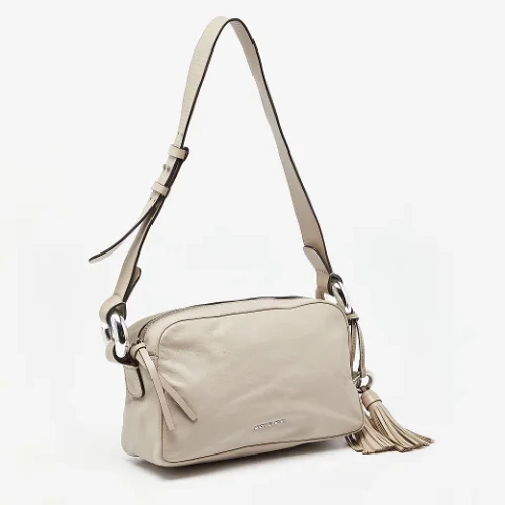 Michael Kors Pre-owned Leather shoulder-bags Beige Dames