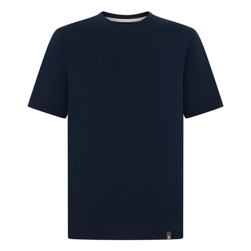 Boggi Milano Uomo Blu - B Tech B T-Shirt Piqué High-Performance Con Filato S.cafè® - Tops - L