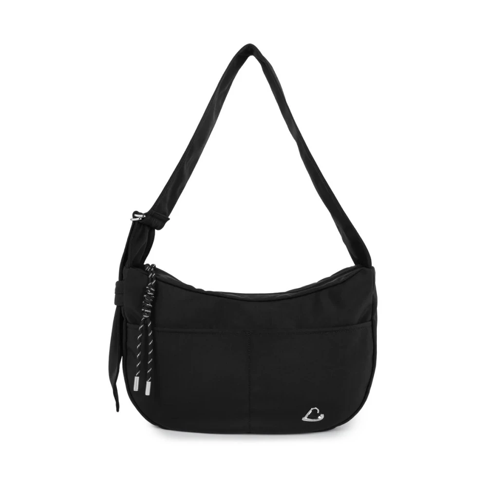 Lancaster Black Grand Sac Besace Basic Love - Female - Shoulder Bags - One Size - Bags