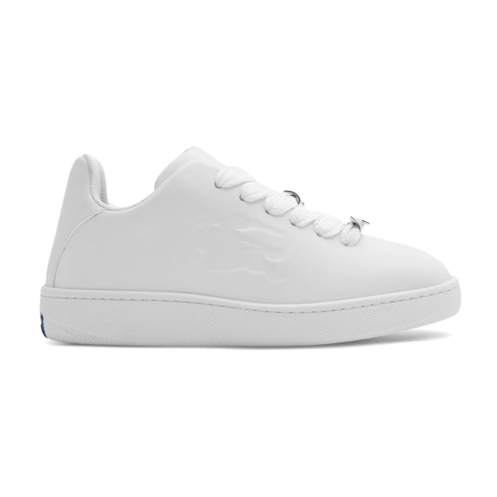 Burberry Women's White Leather Sneakers