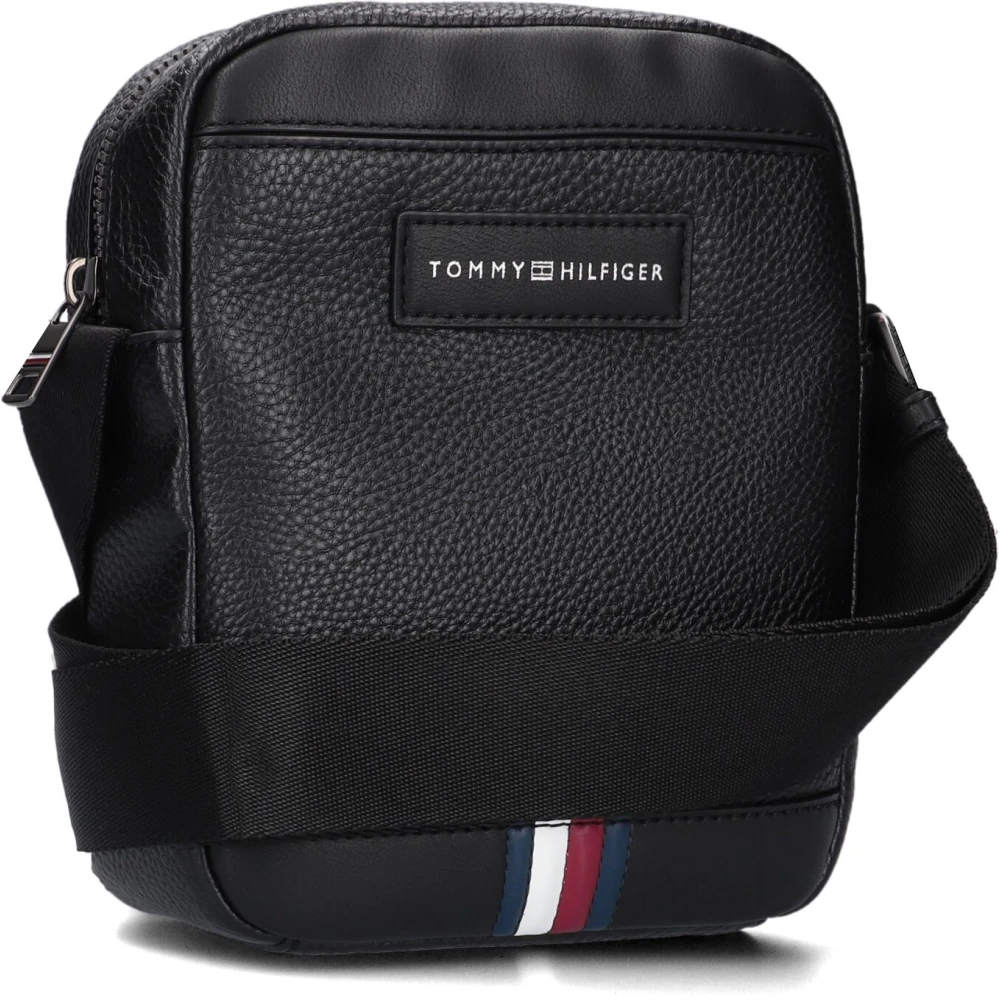 Tommy Hilfiger Stijlvolle Business Mini Report Tas Black Heren