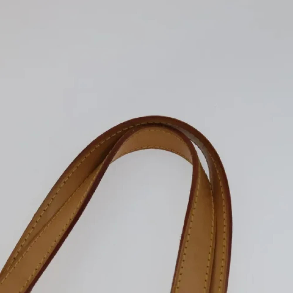 Louis Vuitton Vintage Pre-owned Leather totes Yellow Dames