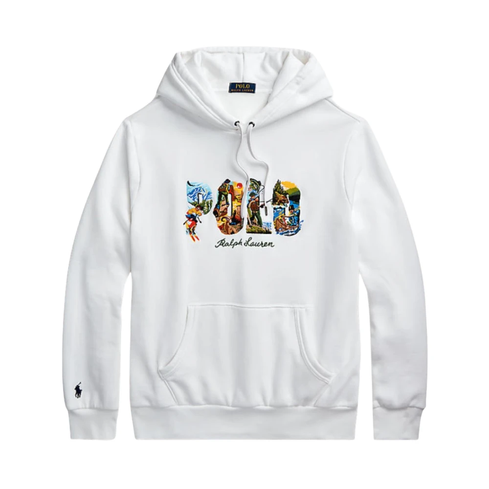Polo Ralph Lauren Hoodie T-shirt White Heren