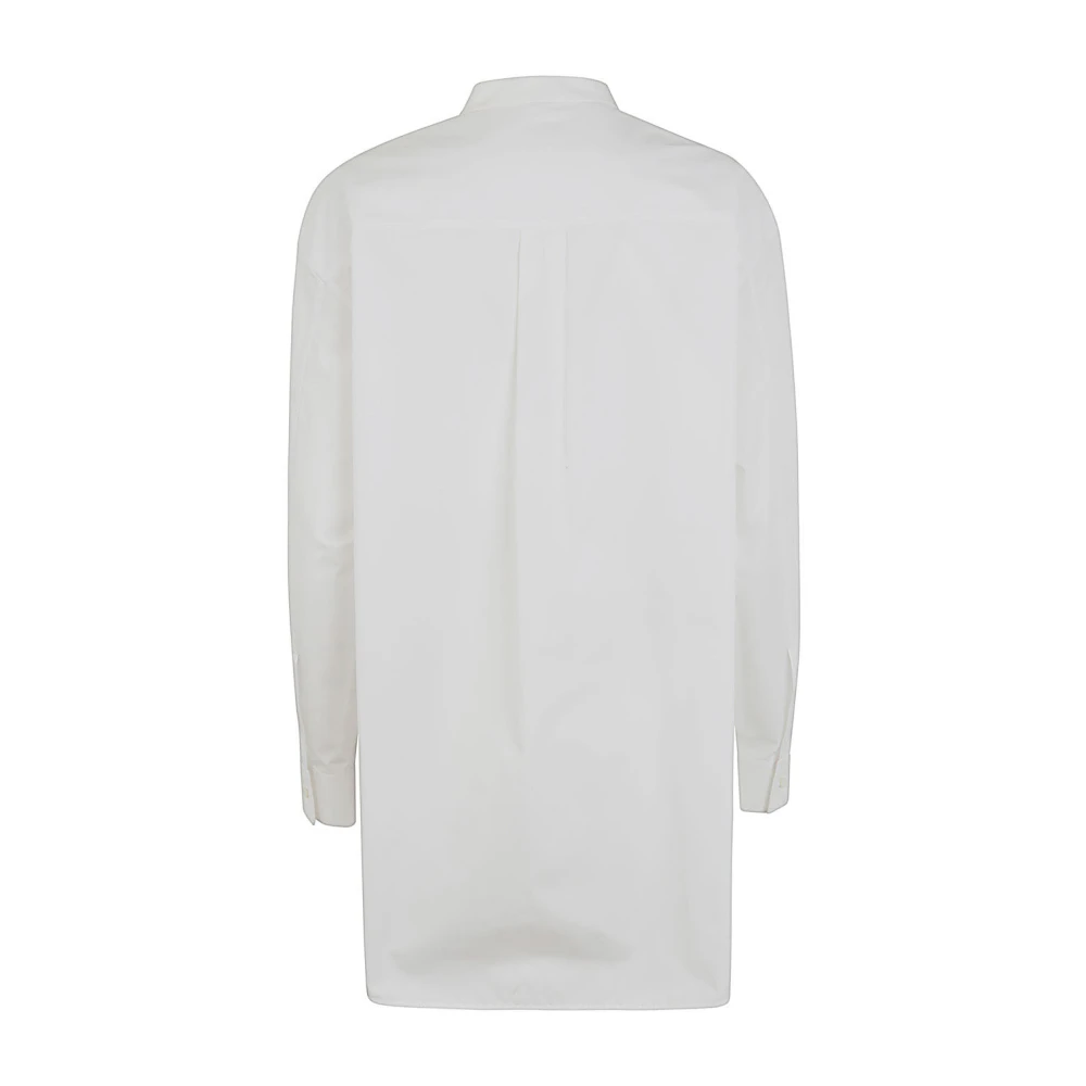 Jil Sander Optic White Fitted Shirt White Dames