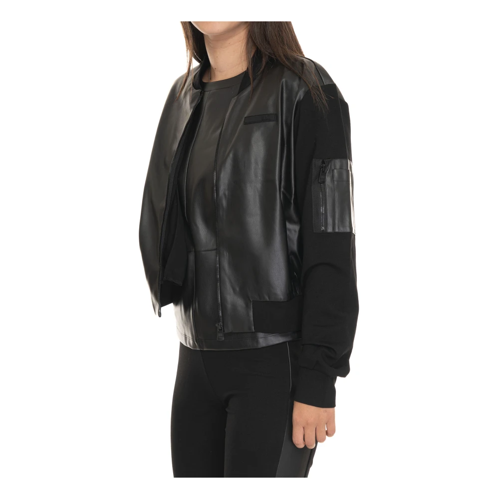 Emporio Armani EA7 Pufferjas voor Heren Black Dames