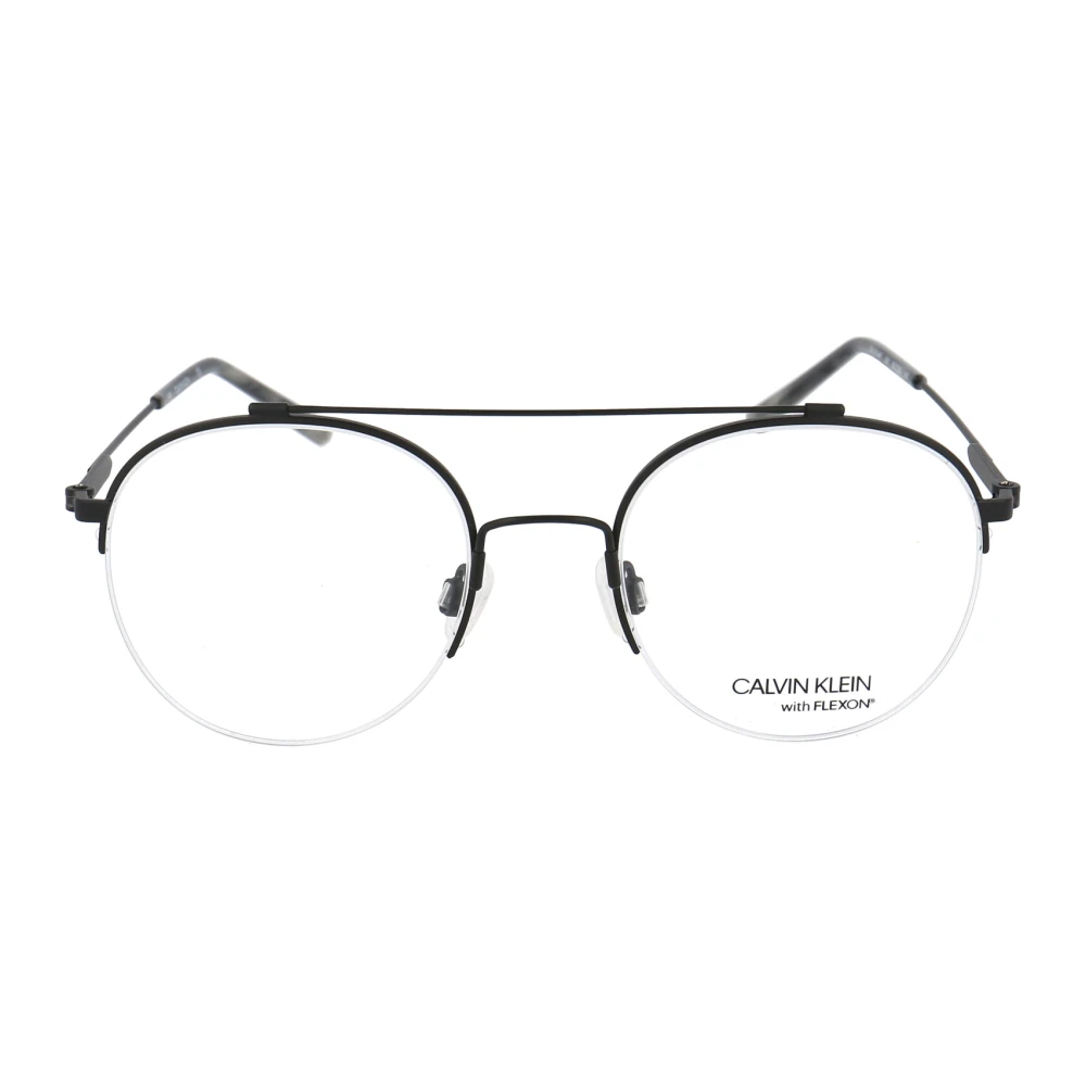 Calvin Klein Men's Black Glasses, 50 Mm, Optical Glasses