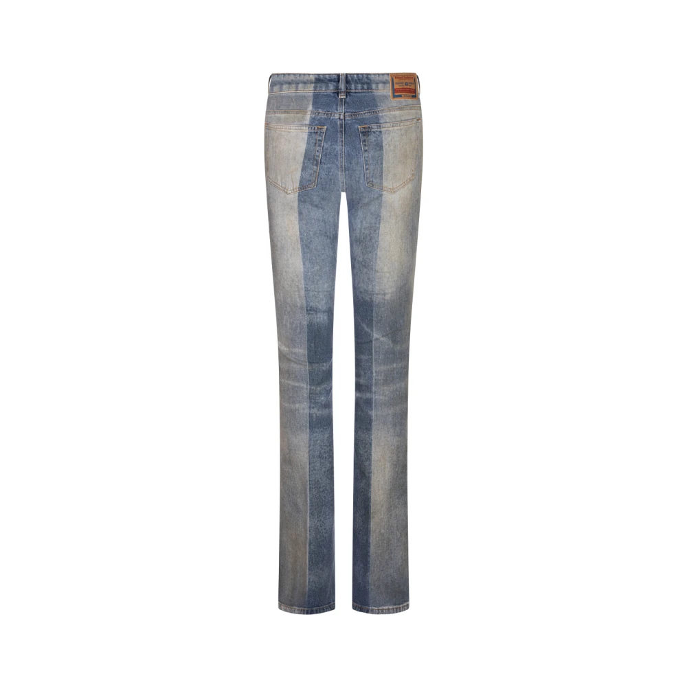 Diesel Blauwe Bootcut Jeans Bohemian Attitude Blue Dames