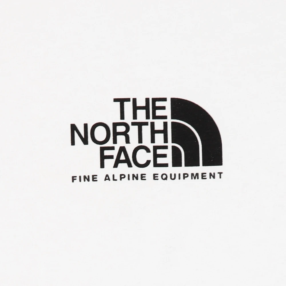 The North Face Fine Alp Tee 3 Wit Zwart White Heren