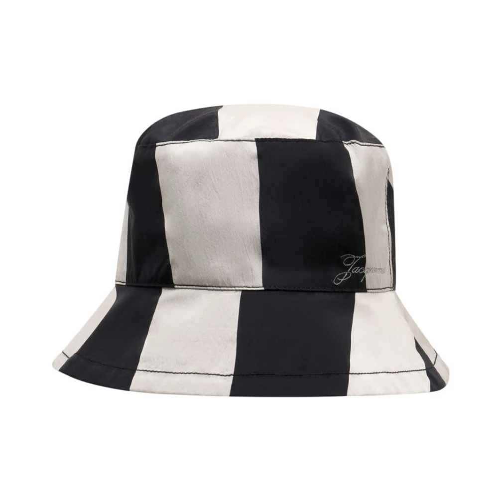 Jacquemus Women's White Accessories, 58 Cm, Le Bob Baluchon Hat