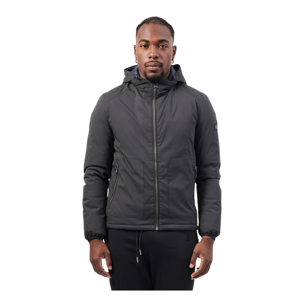 YES ZEE Zwarte gevoerde softshell jas Black Heren