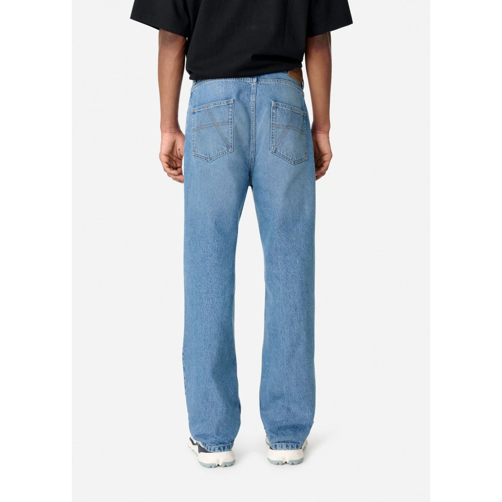 Axel Arigato Archief Straight Jeans Blue Heren
