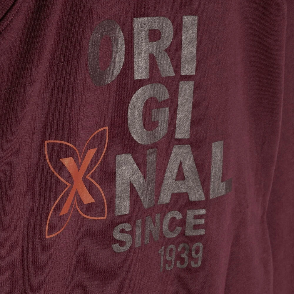 Munich Urban Raglan Sweatshirt Bordeaux Red Heren