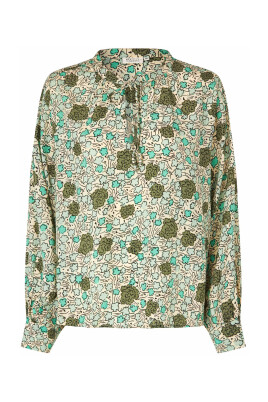 green-long-sleeve-top-with-print