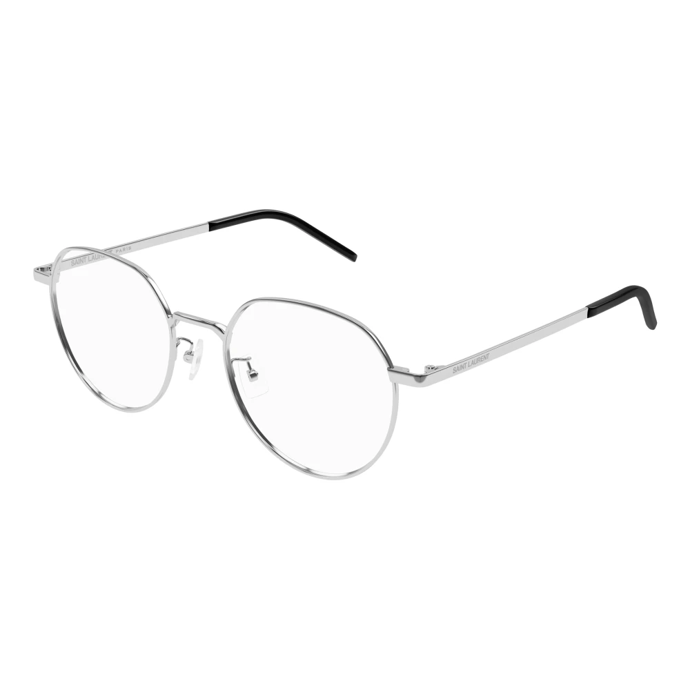 Saint Laurent Zilveren Brillenmontuur SL 647 F Gray Unisex
