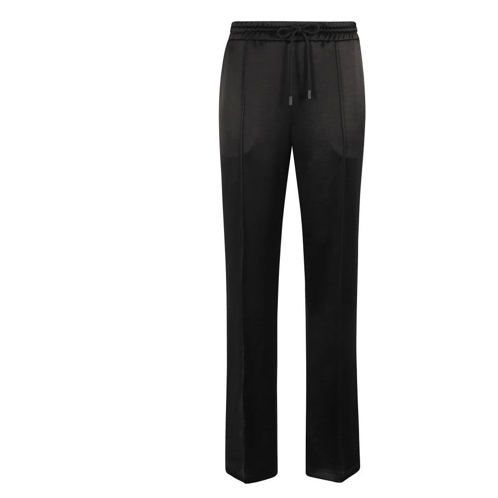 JW Anderson Casual Broek met Trekkoord in de Taille Black Dames