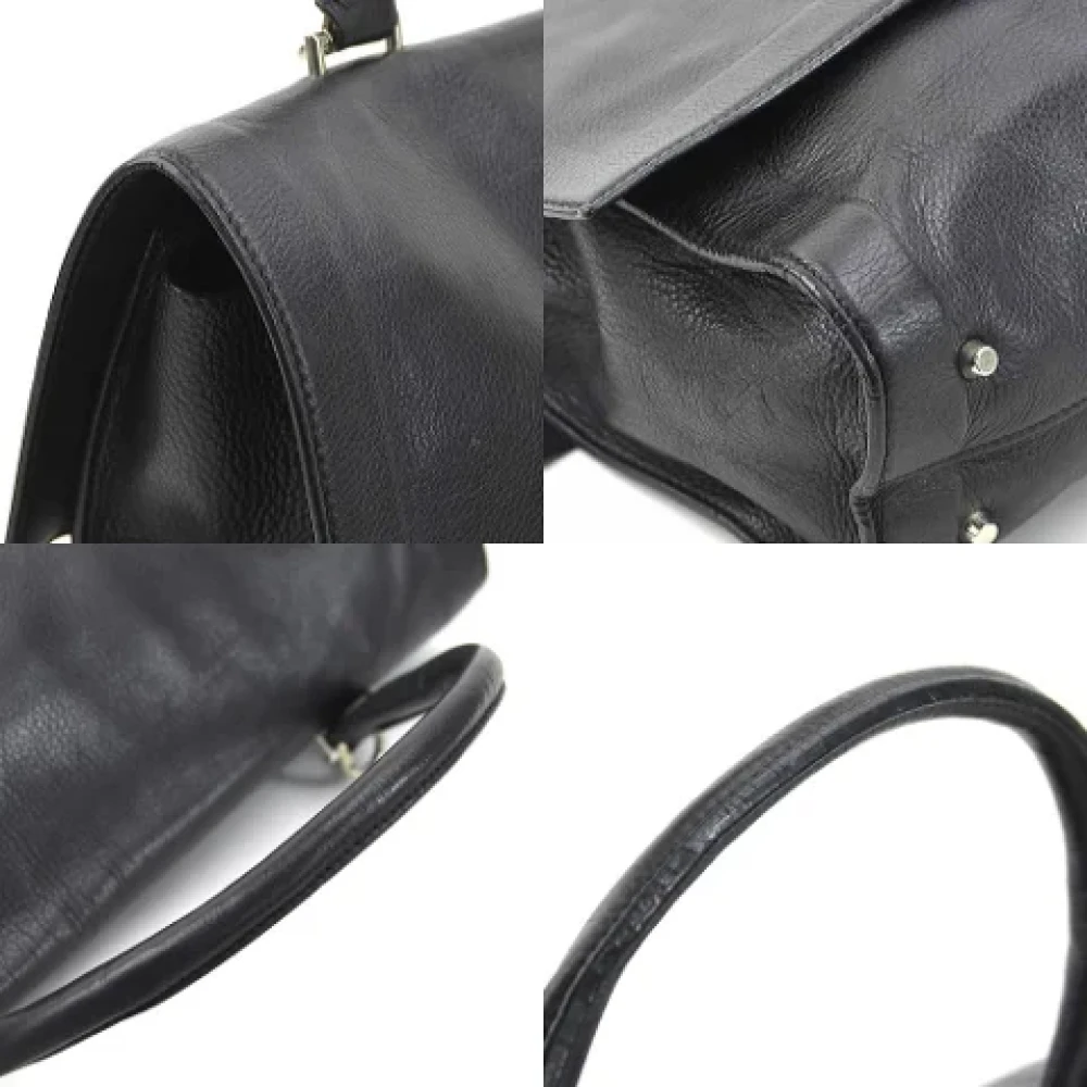 Givenchy Pre-owned Leather handbags Black Dames