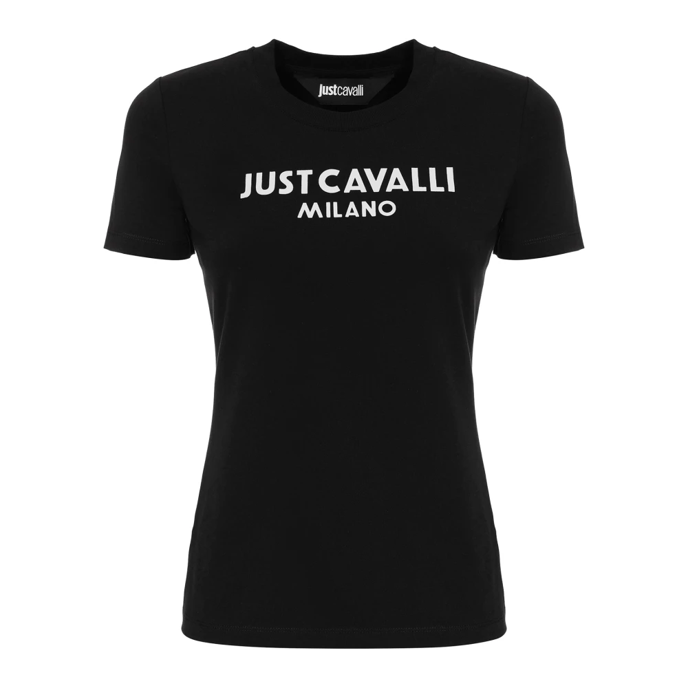 Just Cavalli Stijlvolle T-shirts en Polos Black Dames