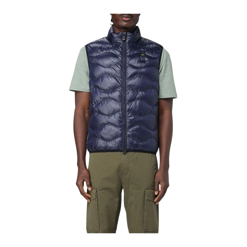 Blauer - Jackets > Vests - Blue - Blauer - Modalova