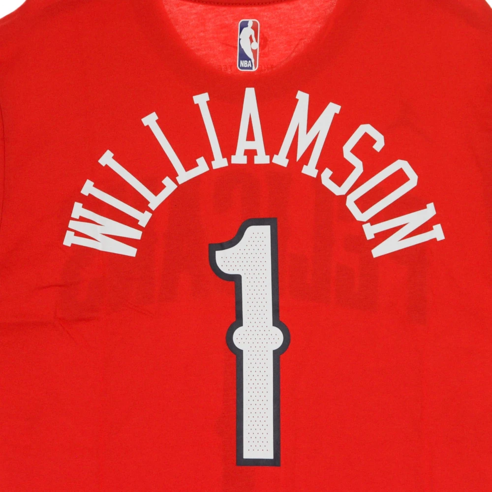 Nike Zion Williamson Statement T-Shirt Red Heren