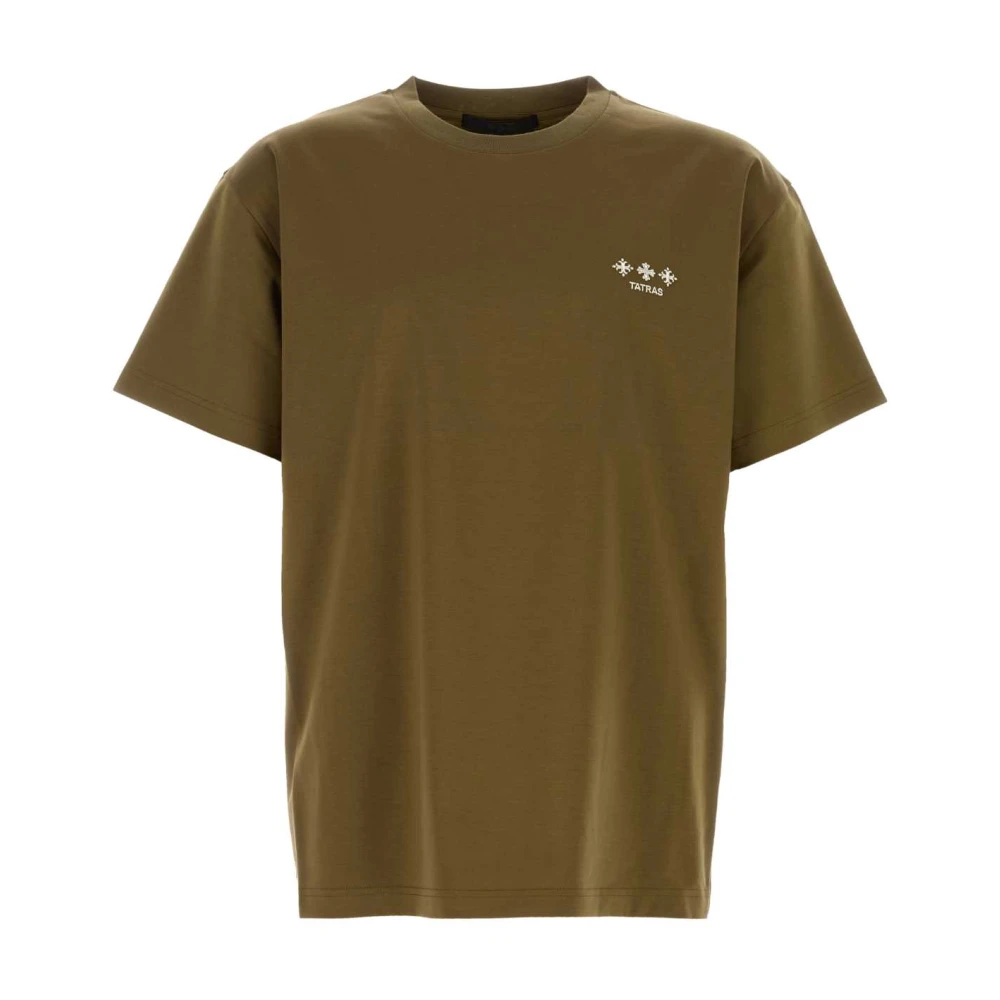 Tatras Militair Groene Katoenen T-shirt Green Heren