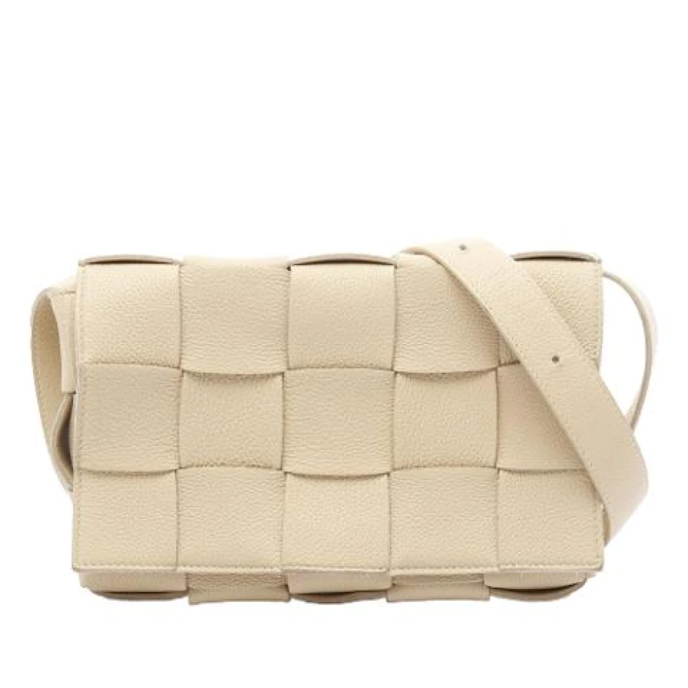 Pre-owned Leder crossbody-taschen - Bottega Veneta Vintage - Modalova