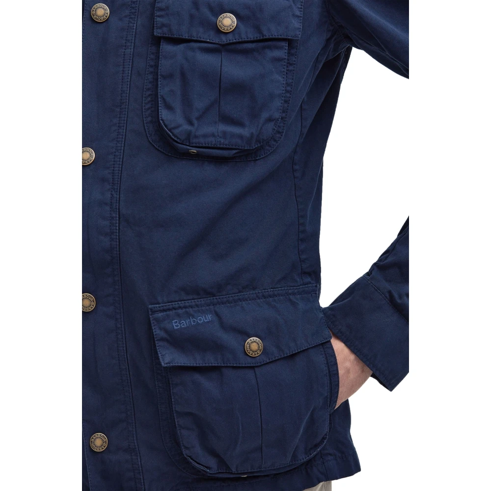 Barbour Corbridge Jacket Blue Heren