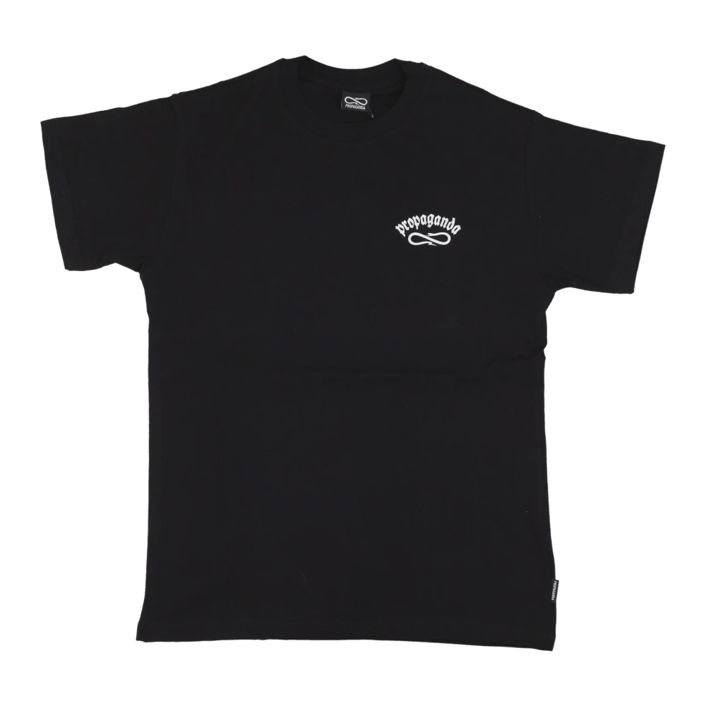 Propaganda Zwarte Harem Tee Korte Mouw T-shirt Black Heren