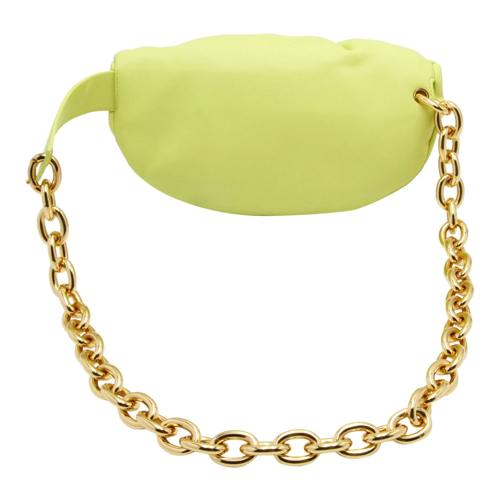 Bottega Veneta Mini Leren Riemtas Green Dames