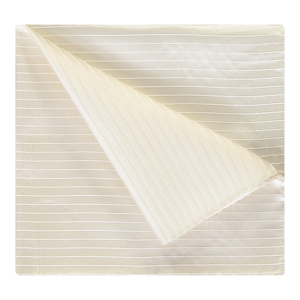 Emporio Armani Zijden zakdoek White Heren