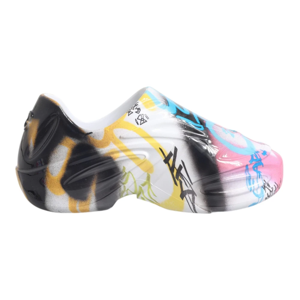 Dolce & Gabbana Men's Multicolor Graffiti Daymaster Sneakers Shoes