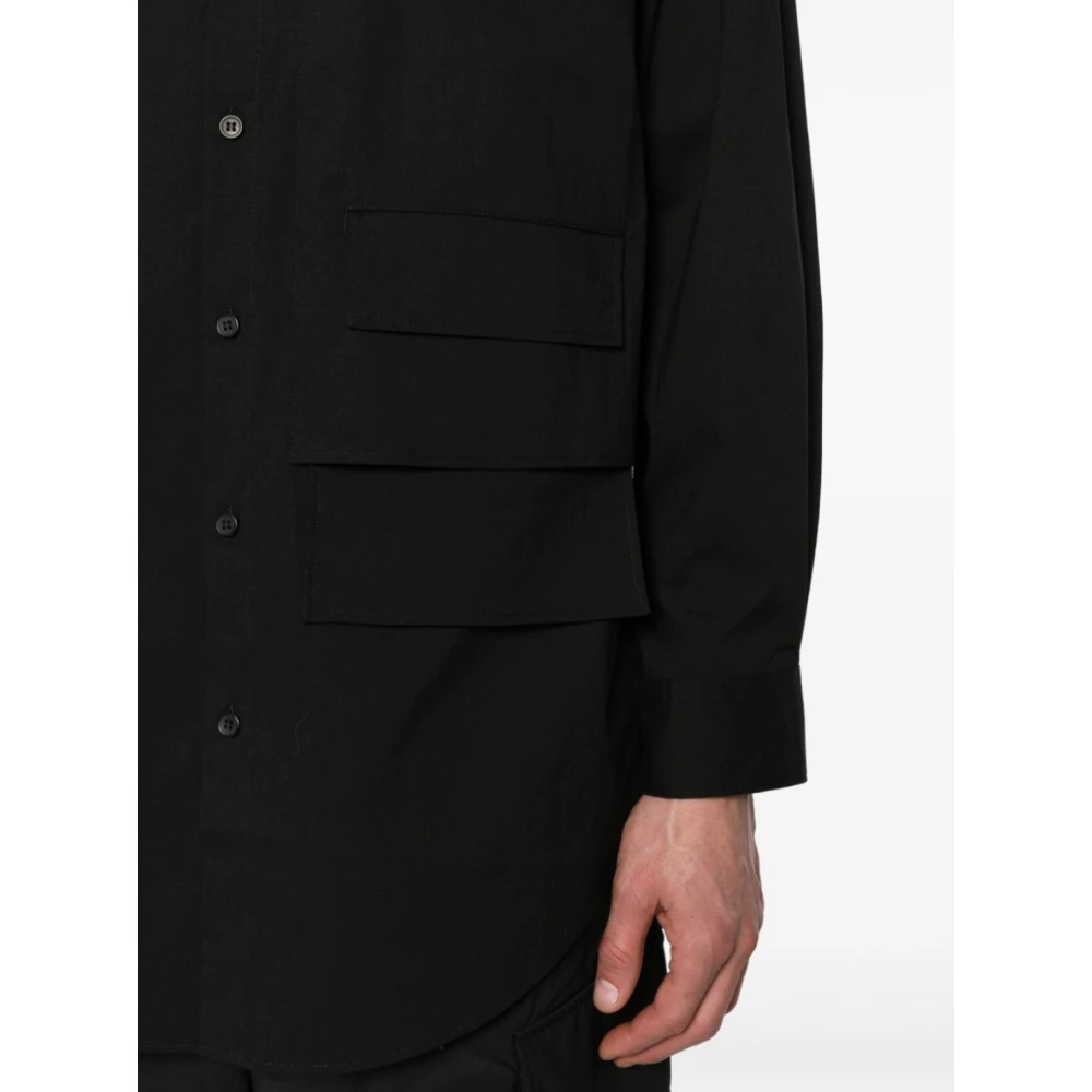 Y-3 Zwart Shirt Klassieke Stijl Black Heren