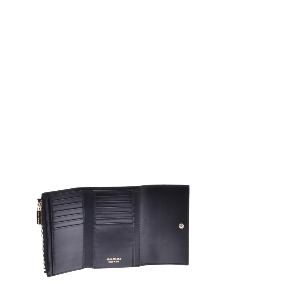 Baldinini Wallet in leopard-print pony skin Multicolor Dames