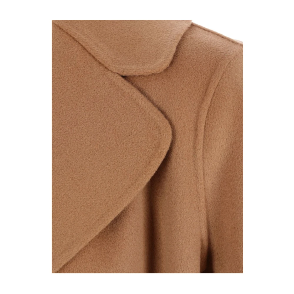 Max Mara Stijlvolle Jassen voor Vrouwen Brown Dames