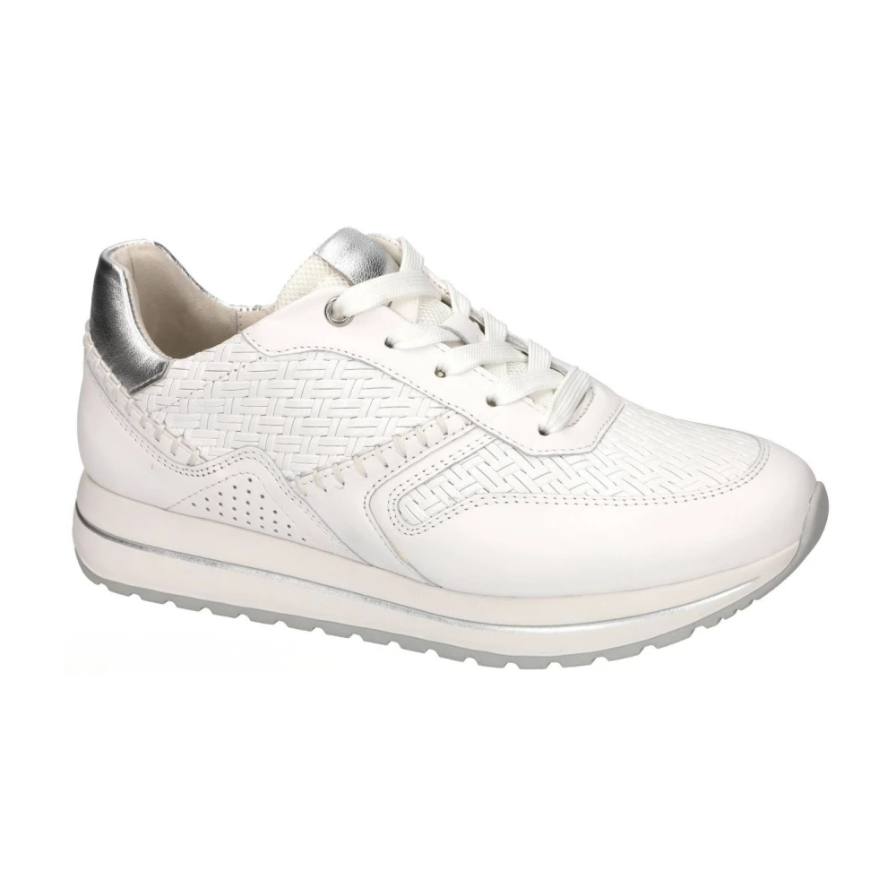 Gabor Twist Sneaker Dames Schoenen Wit