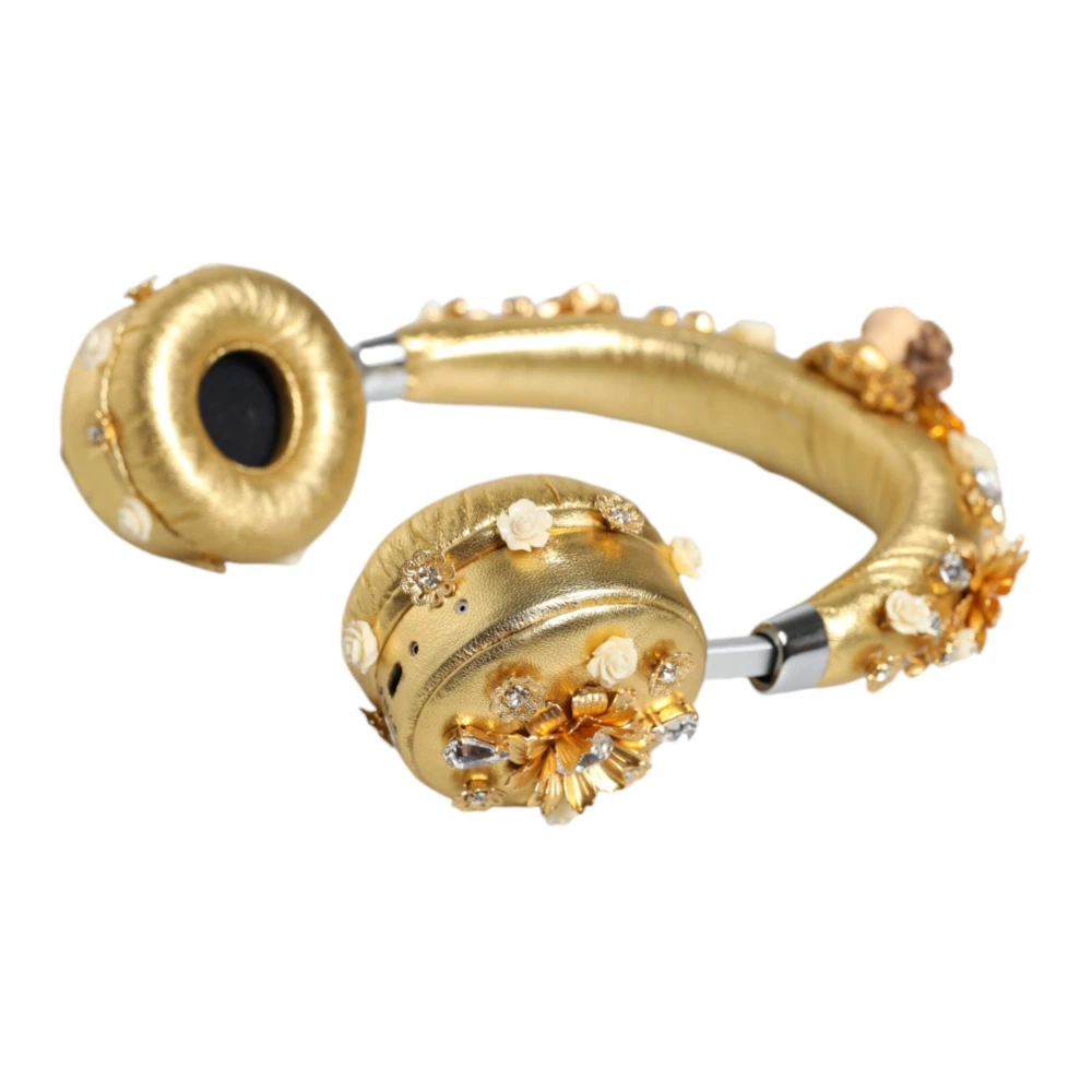 Dolce & Gabbana Women's Yellow Headphone Headset - Headphones - One Size - Accessories
