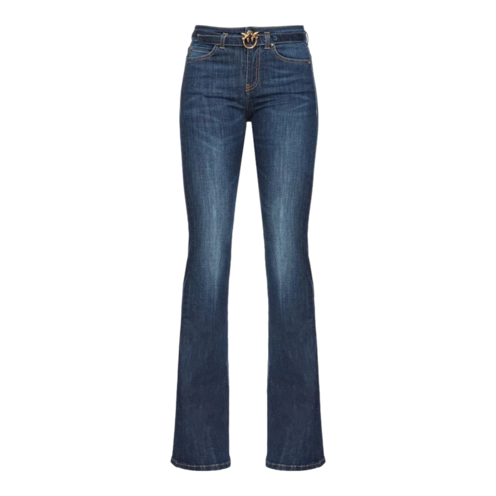 pinko Flared Jeans Blue Dames