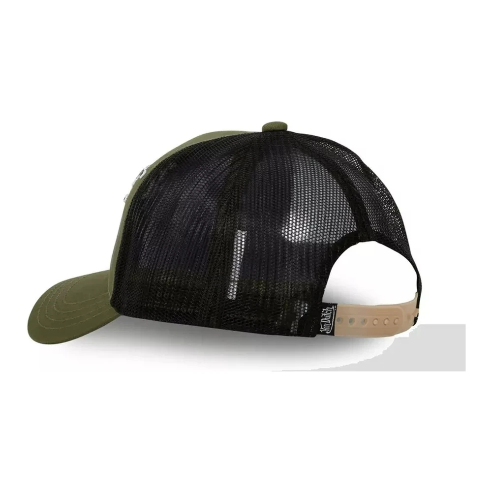 Von Dutch Groene Savage Logo Trucker Cap Green Heren