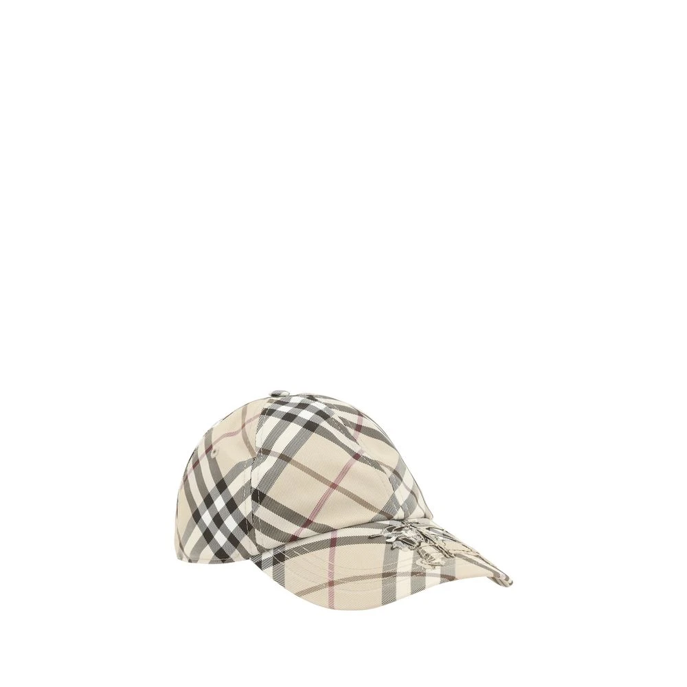 Burberry Kvinno Multicolor Accessoarer Dam, S, Rutig Baseballkeps