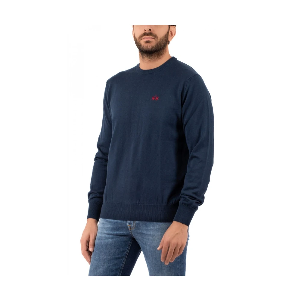LA MARTINA Heren Polo Shirt Klassieke Stijl Blue Heren